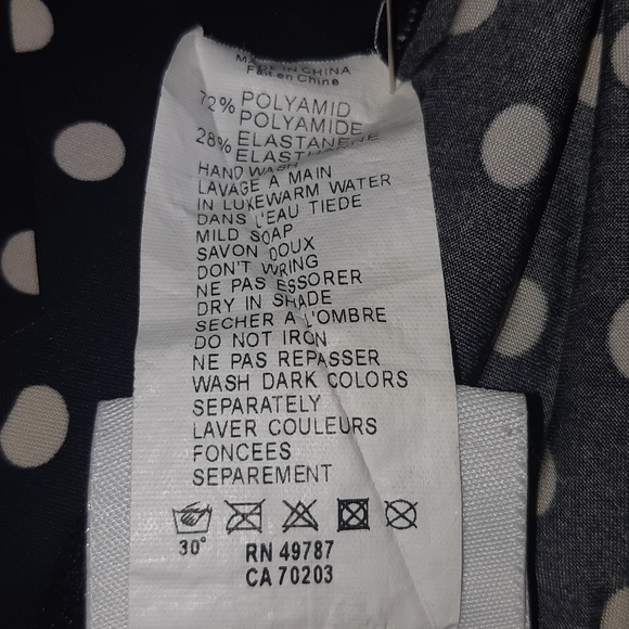 Profile top bikini polka dot size 10 - Picture 9 of 9